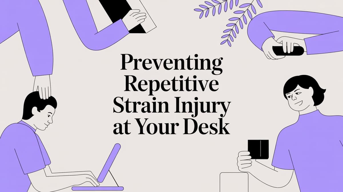 Preventing Repetitive Strain Injury at Your Desk